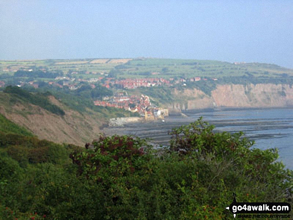 Robin Hood's Bay from Boggle Hole 