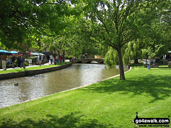 Walk gl159 Great Rissington from Bourton-on-the-Water - Bourton-on-the-Water