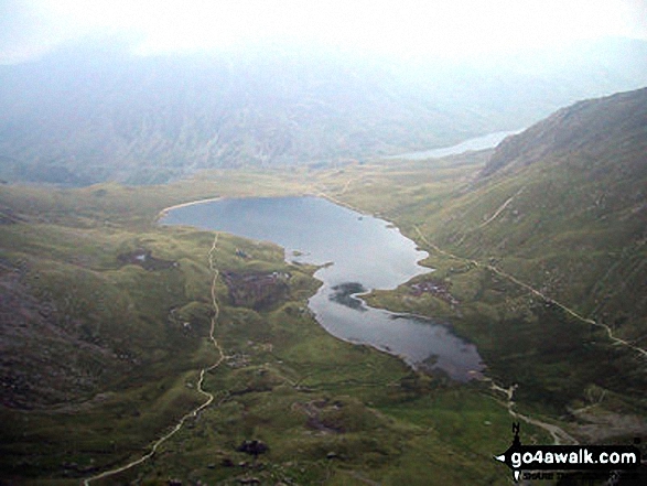 Llyn Idawl from Glyder Fach 