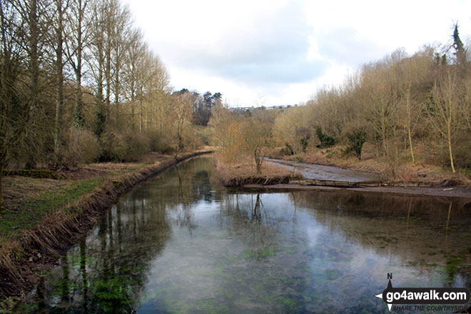 The River Lathkill from Conksbury Bridge 