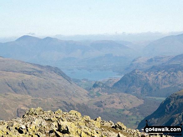 Walk c271 The Scafell Massif from Wasdale Head, Wast Water - Derwent Water from Great End summit