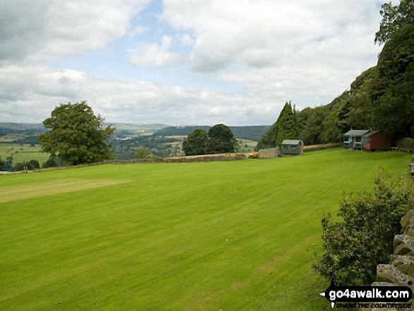 Walk d199 Stanton Moor from Rowsley - Stanton in Peak Cricket Club