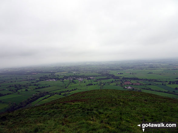 Walk c488 Dufton Pike from Dufton - The view from Dufton Pike summit