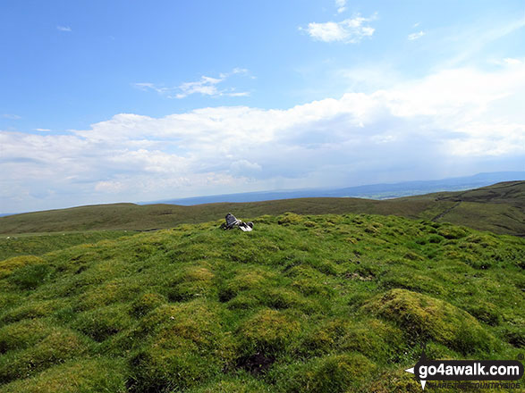 The summit cairn on Grizedales 