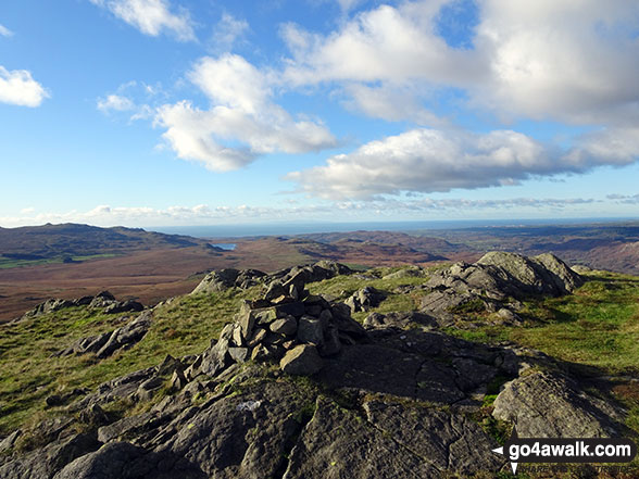 Green Crag (Ulpha Fell) summit cairn 