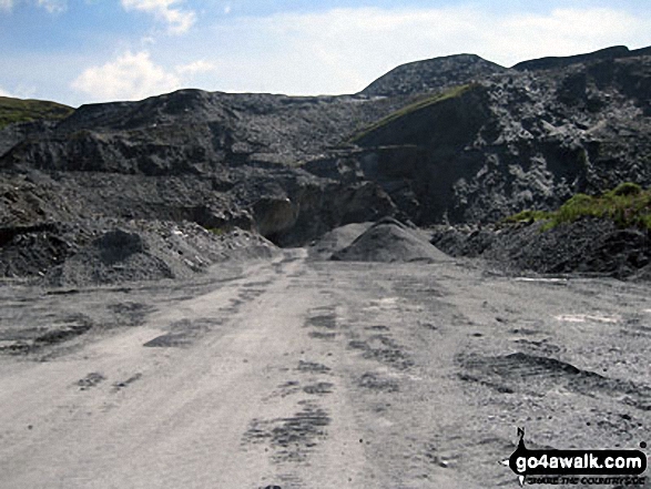 In Maen-offeren Quarry, Blaenau Ffestiniog