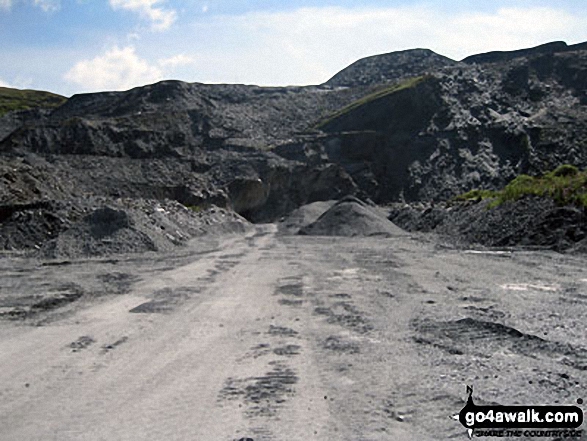 In Maen-offeren Quarry, Blaenau Ffestiniog 