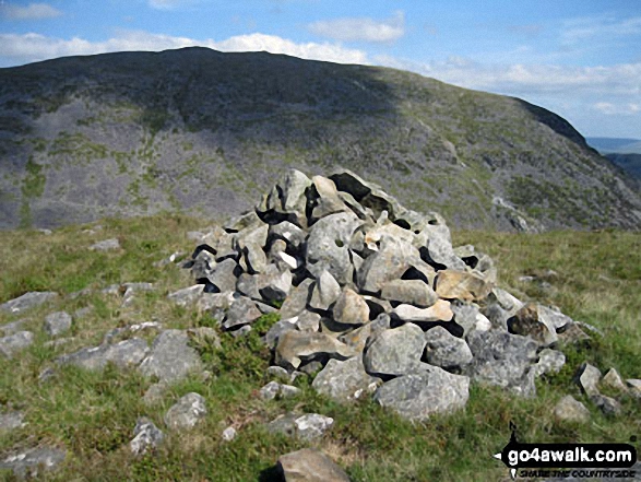 Manod Mawr from Manod Bach summit cairn