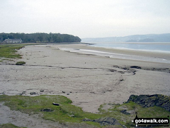 Walk c121 Tarn Hows and Yew Tree Tarn from Tom Gill - Arnside Sands, Morecambe Bay