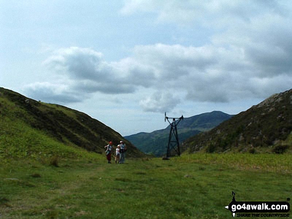 More Old Ore Transport Pylons in Grib Ddu nr Beddgelert