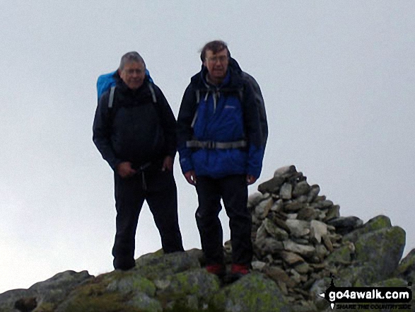 On Kidsty Pike During the Coast to Coast Walk (C2C)