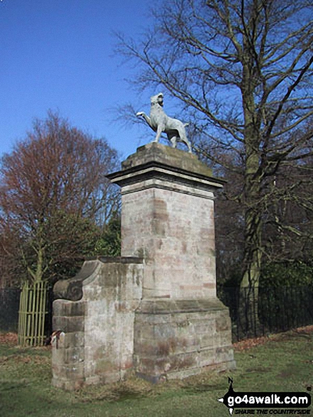 Walk ch102 Dunham Massey and The Bridgewater Canal from Lymm - Dunham Massey Deer Park