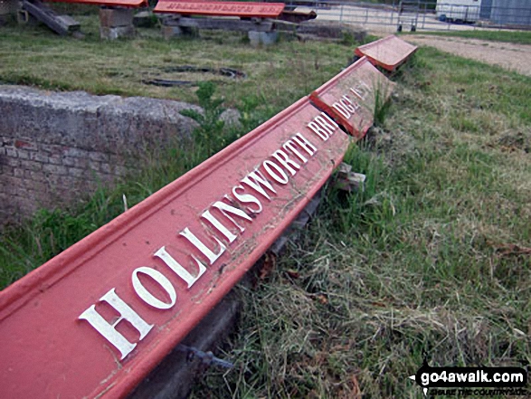 The (former) Portsmouth and Arundel Navigation Canal name plaque near Barnham Court, Barnham 