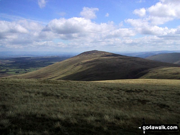 Walk c200 Carrock Fell, High Pike (Caldbeck) and Great Calva from Mosedale - Carrock Fell from High Pike (Caldbeck)