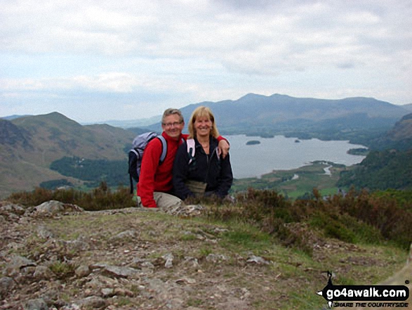 Walk c291 Cat Bells and High Spy from Hawes End - On High Spy