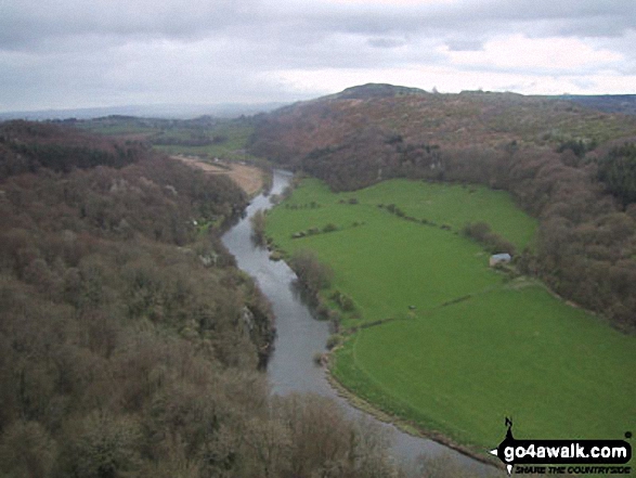 The River Wye and Huntsham Hill from Symonds Yat Rock