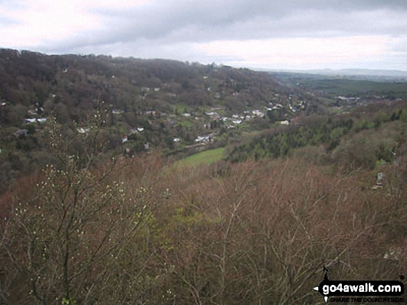 Walk gl119 The River Wye from Symonds Yat - The River Wye and Symonds Yat West from Symonds Yat Rock