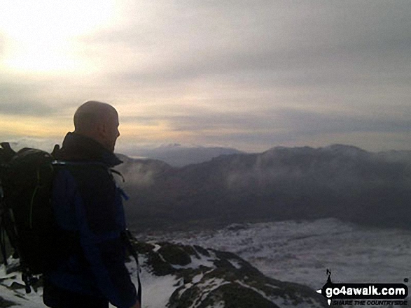 Me at the top of Carnedd Moel Siabod