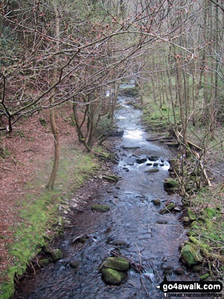 Walk po121 Pant y Creigiau and Bryniau Gleison from Blaen y Glyn - Grwyne Fechan near Darren Fach