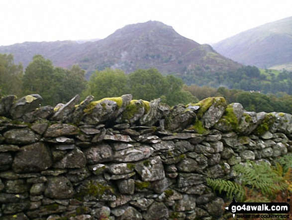 Helm Crag from the path from Allan Bank to Silver How 