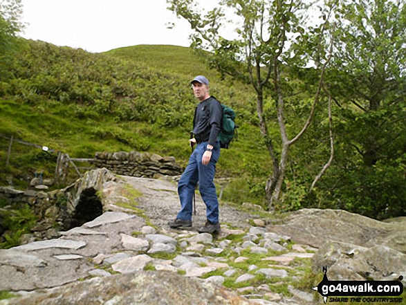 Walk c389 Great Rigg, Fairfield and Hart Crag from Ambleside - On High Sweden Bridge