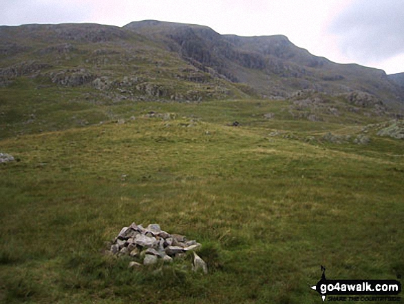 Walk c101 Pillar and Little Scoat Fell from Wasdale Head, Wast Water - Red Pike (Wasdale) from the cairn on Dore Head