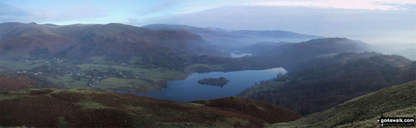 *Grasmere  Village and Grasmere from Silver How