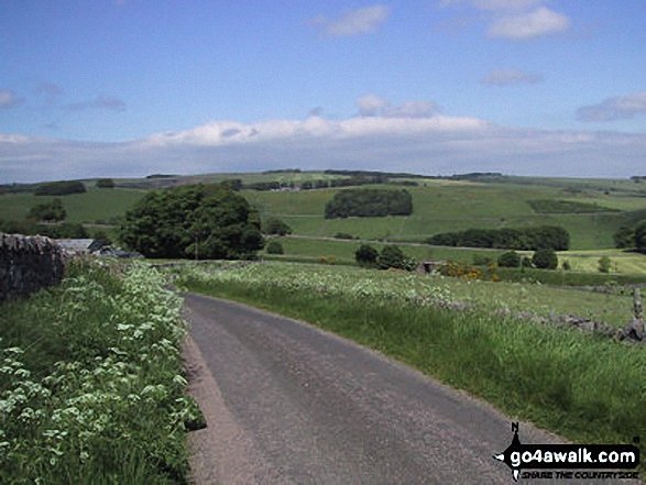 Walk d283 Alsop en le Dale and The Tissington Trail from Tissington - The Tissington Trail nr Tissington Village