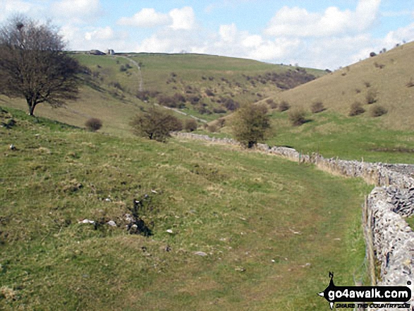 Walk d204 Deep Dale, Taddington, Sough Top, The Limestone Way and Flagg from Monyash - Deep Dale from the southern end