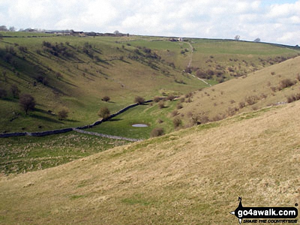 Walk d204 Deep Dale, Taddington, Sough Top, The Limestone Way and Flagg from Monyash - Deep Dale