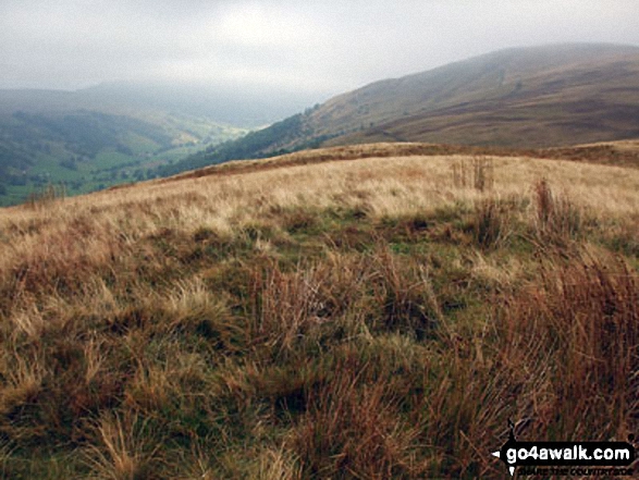 Walk Todd Fell walking UK Mountains in The Far Eastern Marches The Lake District National Park Cumbria, England