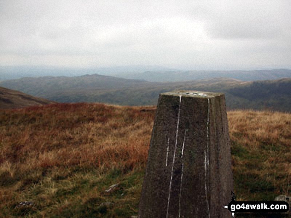 White Howe (Bannisdale) summit trig point 