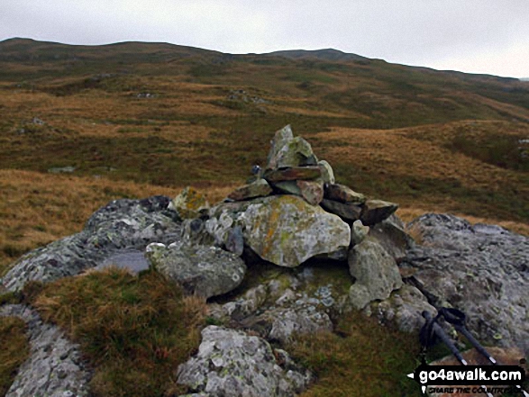 Great Ladstones summit cairn