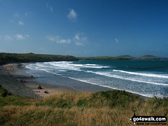 Walk pe120 Carn Llidi, Carnedd-lleithr and St David's Head from Whitesands Bay (Porth Mawr) - Whitesands Bay, St David's Head, The Pembrokeshire Coast Path