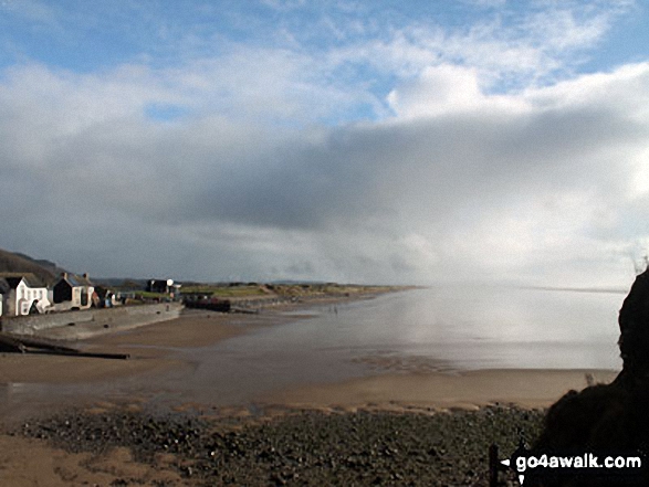 Pendine/Pentwyn and Carmarthen Bay from Gilman Point 