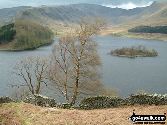 The Rigg, Wood Howe and Haweswater from Selside Pike 