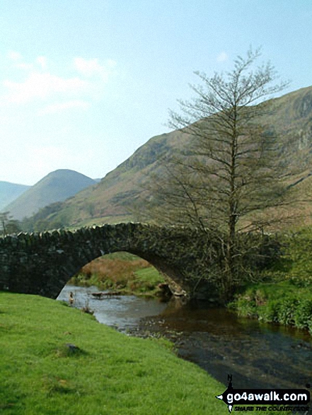 Walk c304 Beda Head and Place Fell from Howtown - Christy Bridge, Martindale