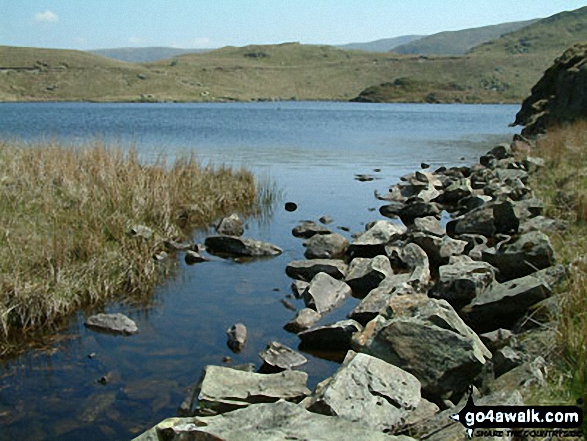 Walk c155 The Knott and Place Fell from Patterdale - Angle Tarn (Martindale)