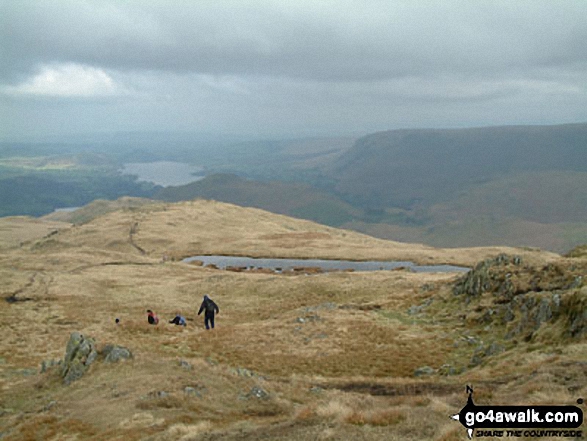 Walk c155 The Knott and Place Fell from Patterdale - High Dodd (Sleet Fell) from Place Fell