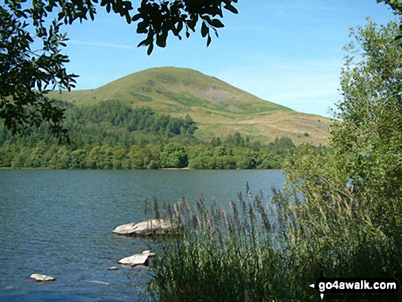 Walk Burnbank Fell walking UK Mountains in The Western Fells The Lake District National Park Cumbria, England