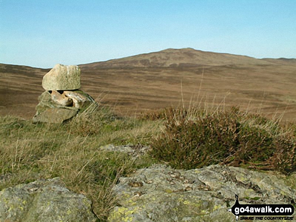 Walk c318 High Seat and Bleaberry Fell from Armboth - High Tove and High Seat (Ashness Fell) from Armboth Fell summit