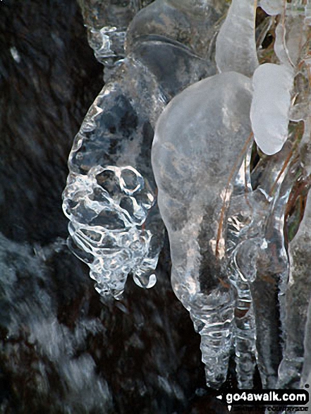 Frozen Gill on Carrock Fell