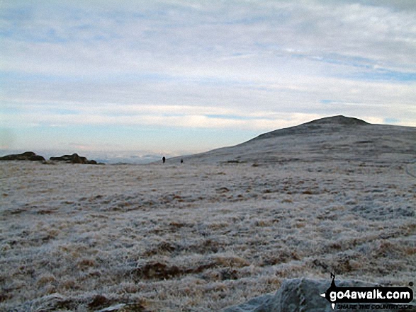 Walk Carrock Fell walking UK Mountains in The Northern Fells The Lake District National Park Cumbria, England