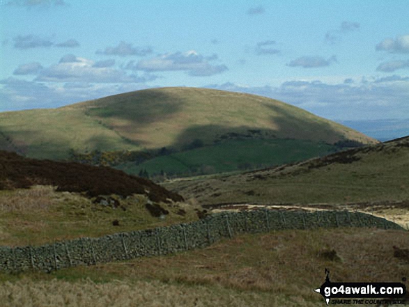 Walk c309 Great Mell Fell, Little Mell Fell and Gowbarrow Fell - Little Mell Fell from Gowbarrow Fell (Airy Crag)