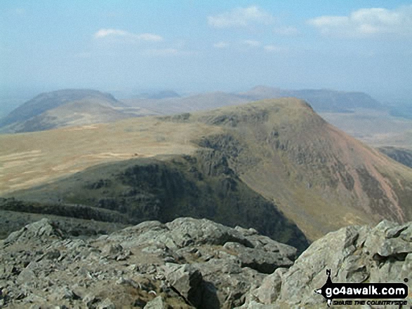 Walk High Stile walking UK Mountains in The Western Fells The Lake District National Park Cumbria, England