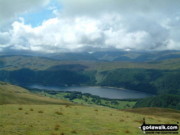 Walk c239 The Deepdale Round from nr Dockray - Thirlmere from Watson's Dodd