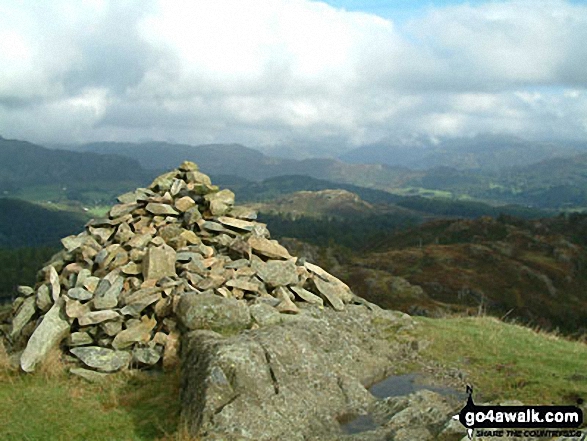 Holme Fell summit cairn