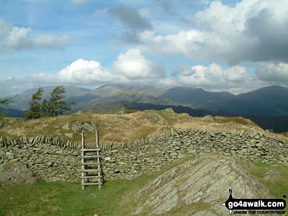 North from Black Fell (Black Crag) 