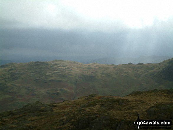 Walk c428 The Langdale Pikes, High Raise and The Easedale Fells  from Grasmere - Towards Blea Rigg from Tarn Crag (Easedale)