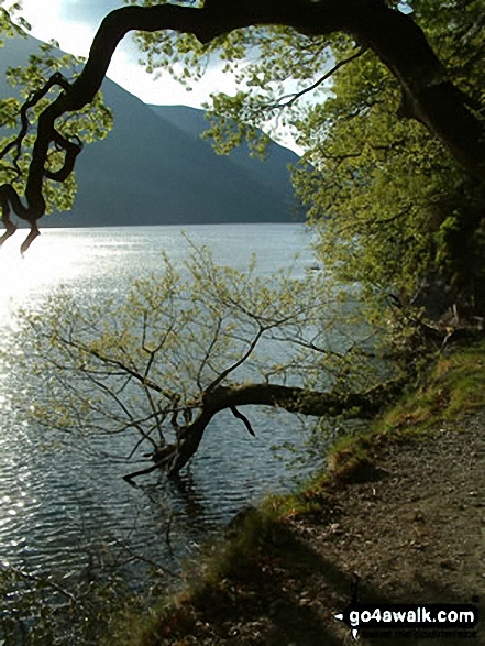 Walk c221 A Circuit of Crummock Water from Buttermere - Buttermere